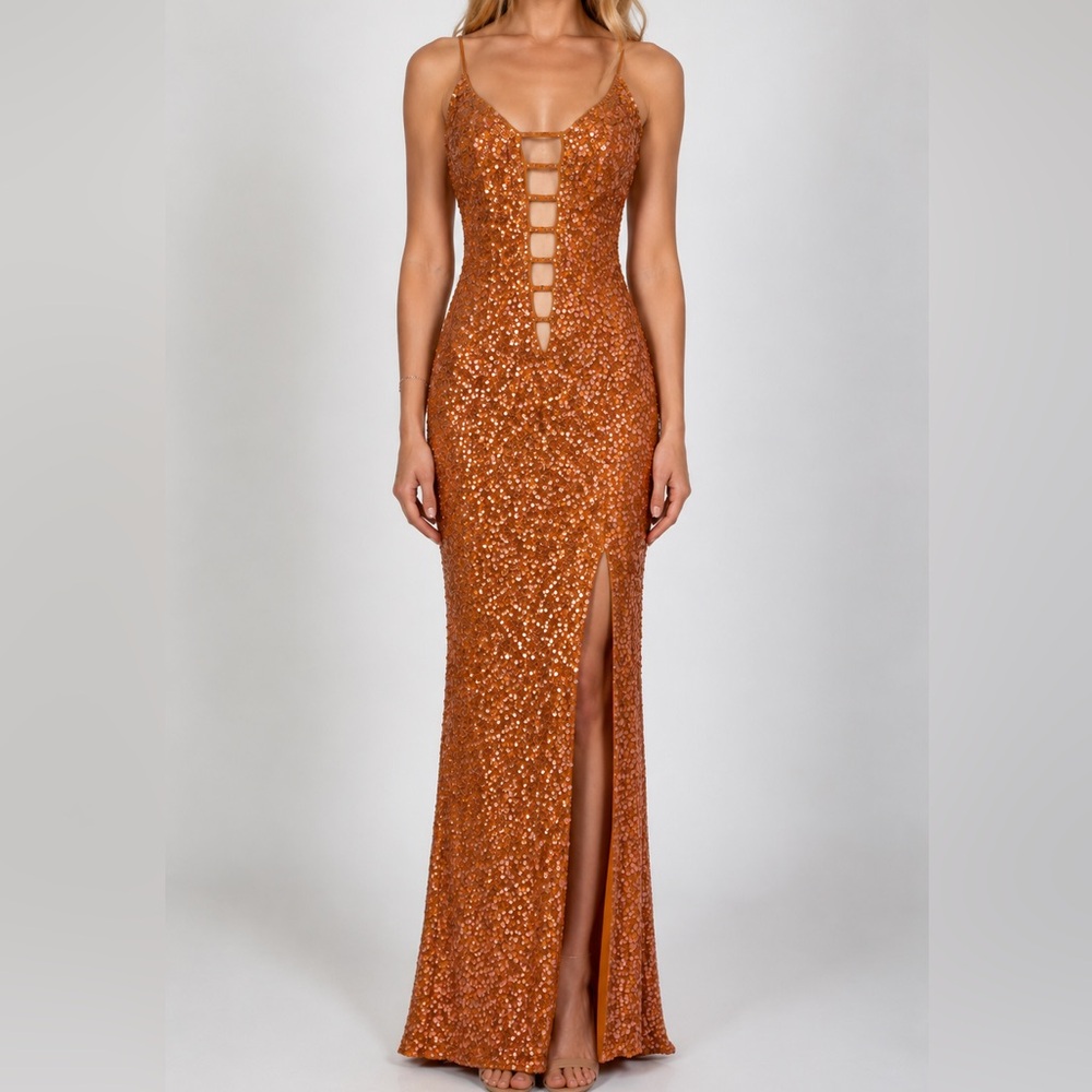 Vintage Y2K 100% Silk Beaded Dress Strappy Back Dress Prom Vintage Beaded Dress